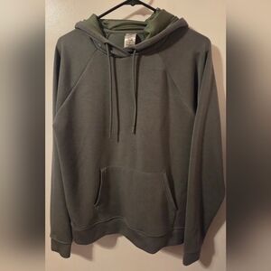Womens  Olive Green Lounge Hoodie